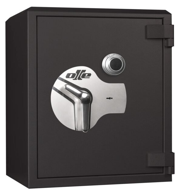 Caja fuerte sobreponer certificada grado I UNE EN 1143 1ARCAS OLLE Serie 1 AT LM (Cerradura de Llave y Combinación Mecánica)