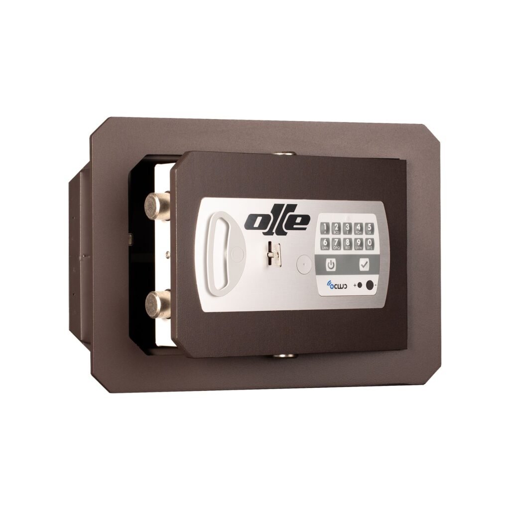 Caja fuerte mural ARCAS OLLE Serie 1000 (Llave y combinación electrónica)