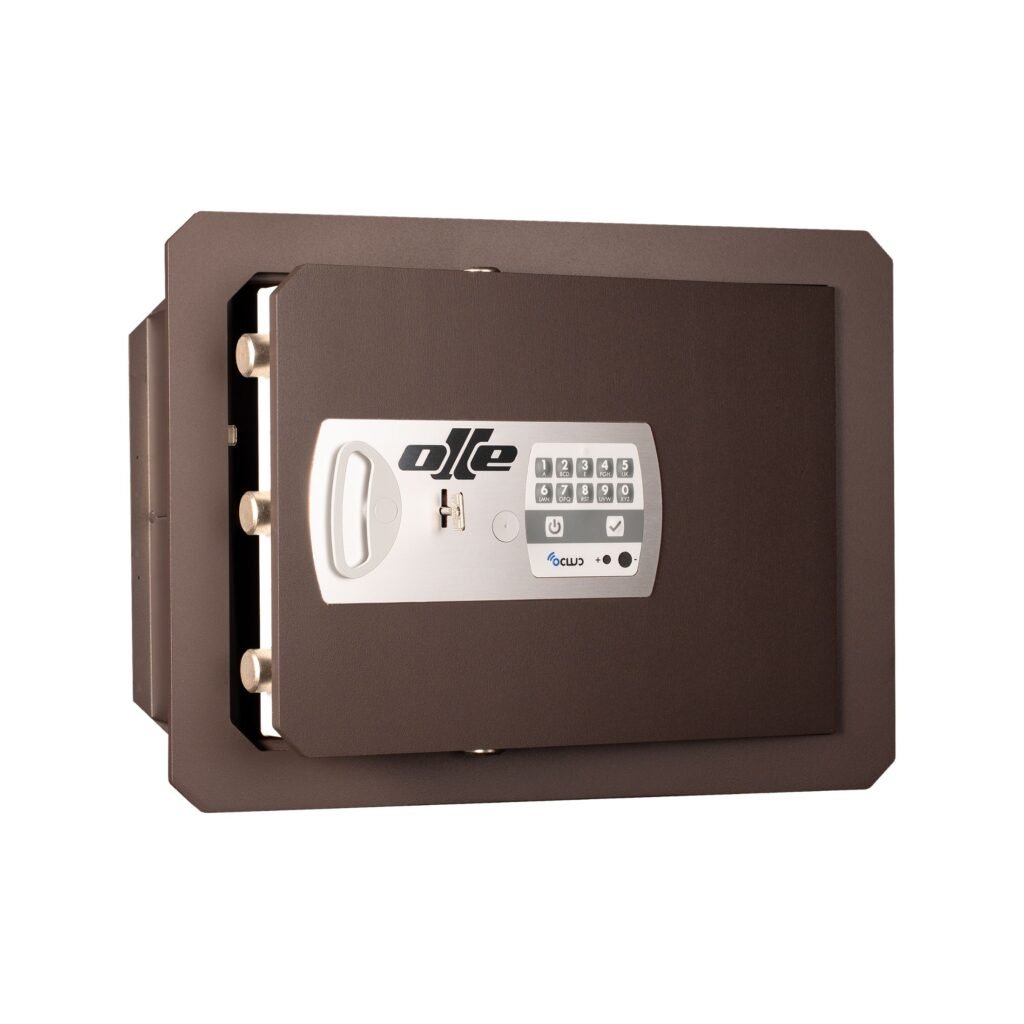 Caja fuerte mural ARCAS OLLE Serie 1000 (Llave y combinación electrónica)