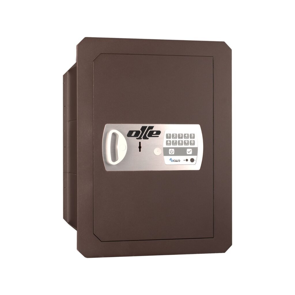 Caja fuerte mural ARCAS OLLE Serie 1000 (Llave y combinación electrónica)