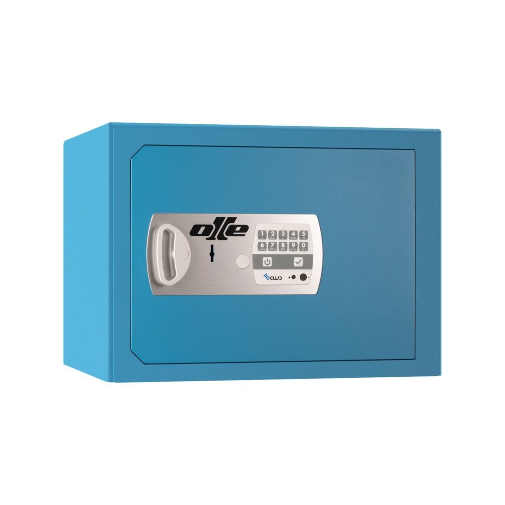Caja fuerte de sobreponer ARCAS OLLE SERIE S800LE (Llave y combinación electrónica)