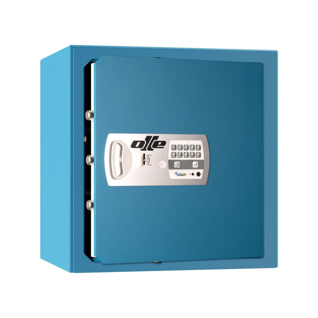 Caja fuerte de sobreponer ARCAS OLLE SERIE S800LE (Llave y combinación electrónica)